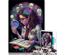 1000 Pieces Jigsaw Puzzles For Teens And Adults Dr Psychedelic 1000 Pieces for Teenagers,Decompressing Intellectual Educational Toy Perfect Decoration 38x26cm