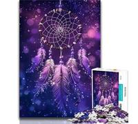 1000 Pieces Jigsaw Puzzles For Teens And Adults Dream Catcher Teenager Puzzles,is Ideal As Gifts for The Whole Family for Age 14 26x38cm