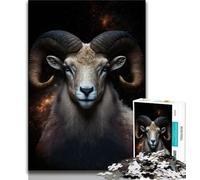 1000 Pieces Jigsaw Puzzles For Teens And Adults Dream Goat Teenager Puzzles,for Challenging Toy Game And Family Play 26x38cm