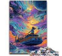1000 Pieces Jigsaw Puzzles For Teens And Adults Dream Ship Decompressing Intellectual Educational Toy Great Gifts And Toys 26x38cm