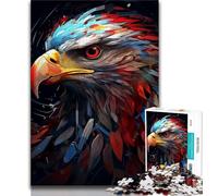 1000 Pieces Jigsaw Puzzles For Teens And Adults Eagle's Head Adult Jigsaw,Educational Games Wall Decoration Unique Birthday And Xmas Gifts (size 38x26cm)