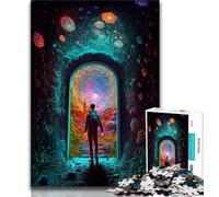 1000 Pieces Jigsaw Puzzles For Teens And Adults Enter A New Dimension Adult Jigsaw,Educational Games Wall Decoration Unique Birthday And Xmas Gifts (size 38x26cm)