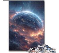 1000 Pieces Jigsaw Puzzles For Teens And Adults Ethereal View of Earth, for 14+ For Family Fun & Game Night Artists' Collection, Fine Arts (Size 26x38cm)