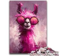1000 Pieces Jigsaw Puzzles For Teens And Adults Fantasy Alpaca Educational Family Game Is Ideal As Gifts for The Whole Family for 14+ 26x38cm