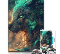 1000 Pieces Jigsaw Puzzles For Teens And Adults Fantasy Animal Landscape,for Educational Game Challenge Toy Artists Collection,Fine Art 38x26cm