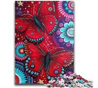 1000 Pieces Jigsaw Puzzles For Teens And Adults Fantasy Butterfly 1000 Piece Jigsaw,Wishlist with Santa Claus for And Age 14 (38x26cm)
