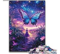 1000 Pieces Jigsaw Puzzles For Teens And Adults Fantasy Butterfly,for Educational Game Challenge Toy Artists Collection,Fine Art 50x75cm