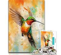 1000 Pieces Jigsaw Puzzles For Teens And Adults Fantasy Hummingbird 1000 Pieces for Adults,deal As Gifts for The Whole Family for Ages 14+ 38x26cm