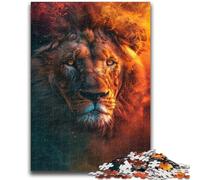 1000 Pieces Jigsaw Puzzles For Teens And Adults Fantasy Lion 1000 Pieces for Adults,Challenging Game for Is Ideal As A Gift for The Whole Family (50x75cm)