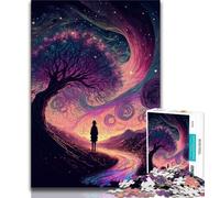 1000 Pieces Jigsaw Puzzles For Teens And Adults Fantasy Mushroom Adult Jigsaw,Educational Games Wall Decoration Unique Birthday And Xmas Gifts (size 75x50cm)