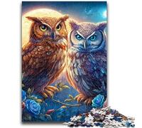 1000 Pieces Jigsaw Puzzles For Teens And Adults Fantasy Owl Challenging To Complete But Fun And Humorous Birthday Present, Gifts, Wall Art 50x75cm