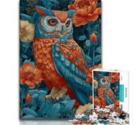 1000 Pieces Jigsaw Puzzles For Teens And Adults Fantasy Owl,Vibrant And Unique Design Relaxing & Challenging Puzzle Experience (38x26cm)