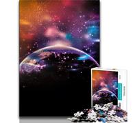 1000 Pieces Jigsaw Puzzles For Teens And Adults Fantasy Planet Puzzles for Teenagers,Educational Games Wall Decoration Unique Birthday And Xmas Gifts (size 75x50cm)
