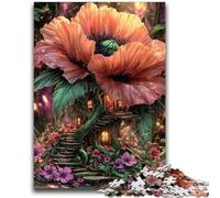 1000 Pieces Jigsaw Puzzles For Teens And Adults Fantasy Poppy Flowers Educational Family Game Is Ideal As Gifts for The Whole Family for 14+ 26x38cm