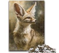 1000 Pieces Jigsaw Puzzles For Teens And Adults Fennec Fox Vibrant And Unique Design Relaxing & Challenging Puzzle Experience 50x75cm