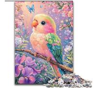 1000 Pieces Jigsaw Puzzles For Teens And Adults Flowers Parrot, for Age 14 Years And over Home Decor As A Gift for The Whole Family And Friends (Size 26x38cm)
