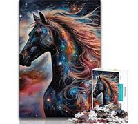 1000 Pieces Jigsaw Puzzles For Teens And Adults Galaxies Horses Teenager Puzzles,Educational Stress Relief Toy Great Gifts And Toys (size 38x26cm)