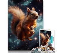 1000 Pieces Jigsaw Puzzles For Teens And Adults Galaxies Squirrels Puzzles for Teenagers,Educational Games Wall Decoration Unique Birthday And Xmas Gifts (size 75x50cm)