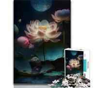 1000 Pieces Jigsaw Puzzles For Teens And Adults Galaxy Art Lotus Teenager Puzzles,Educational Stress Relief Toy Great Gifts And Toys (size 75x50cm)