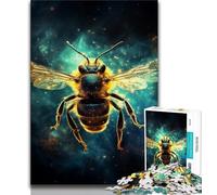 1000 Pieces Jigsaw Puzzles For Teens And Adults Galaxy Bees Adult Jigsaw,Educational Games Wall Decoration Unique Birthday And Xmas Gifts (size 75x50cm)