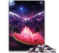 1000 Pieces Jigsaw Puzzles For Teens And Adults Galaxy Butterfly Teenager Puzzles,for Challenging Toy Game And Family Play (26x38cm)