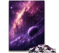 1000 Pieces Jigsaw Puzzles For Teens And Adults Galaxy Planet for Age 14+ Intellectual Game Christmas Birthday Gifts 26x38cm