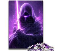 1000 Pieces Jigsaw Puzzles For Teens And Adults Galaxy Space Warrior Stress Reliever Difficult Challenge with Matching Poster And Trivia Sheet 26x38cm