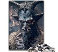 1000 Pieces Jigsaw Puzzles For Teens And Adults Goat Devil Decompressing Intellectual Educational Toy Great Gifts And Toys 26x38cm
