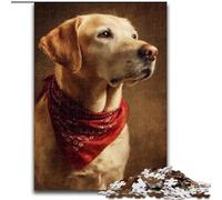 1000 Pieces Jigsaw Puzzles For Teens And Adults Golden Retriever, for 14+ For Family Fun & Game Night Artists' Collection, Fine Arts (Size 26x38cm)
