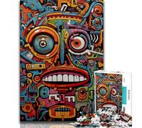 1000 Pieces Jigsaw Puzzles For Teens And Adults Graffiti Art 1000 Pieces for Teenagers,Fun Games Wall Decoration Unique Birthday And Xmas Gifts 75x50cm