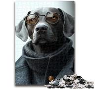 1000 Pieces Jigsaw Puzzles For Teens And Adults Handsome Dog Educational Family Game Is Ideal As Gifts for The Whole Family for 14+ 26x38cm