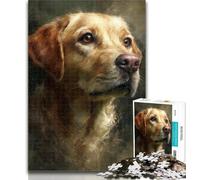 1000 Pieces Jigsaw Puzzles For Teens And Adults Happy Golden Retriever 1000 Pieces for Adults,Educational Stress Relief Toy Great Gifts And Toys 26x38cm