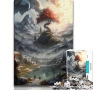 1000 Pieces Jigsaw Puzzles For Teens And Adults Heaven Tree of Life Puzzles for Teenagers,Educational Games Wall Decoration Unique Birthday And Xmas Gifts (size 75x50cm)