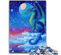 1000 Pieces Jigsaw Puzzles For Teens And Adults Ice Dragon 1000 Pieces for Teenagers,Challenging Game Toys Wall Decoration Unique Birthday And Xmas Gifts (50x75cm)