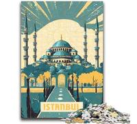 1000 Pieces Jigsaw Puzzles For Teens And Adults Istanbul Puzzles for Adults,deal As Gifts for The Whole Family for Ages 14+ (50x75cm)