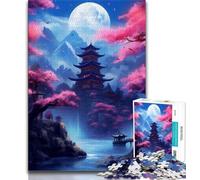 1000 Pieces Jigsaw Puzzles For Teens And Adults Japan Ancient Temples Teenager Puzzles,Educational Stress Relief Toy Great Gifts And Toys (size 75x50cm)