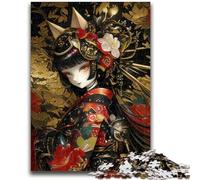 1000 Pieces Jigsaw Puzzles For Teens And Adults Japanese Anime Girl 1000 Pieces for Adults,Challenging Game for Is Ideal As A Gift for The Whole Family (38x26cm)
