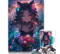 1000 Pieces Jigsaw Puzzles For Teens And Adults Japanese Anime Girl Puzzles for Adults,deal As Gifts for The Whole Family for Ages 14+ 75x50cm