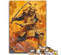 1000 Pieces Jigsaw Puzzles For Teens And Adults Japanese Golden Ninja Adult Puzzles,Family Educational Games Home Decoration Gift (38x26cm)