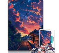 1000 Pieces Jigsaw Puzzles For Teens And Adults Japanese Style Scenery Puzzles,deal As Gifts for The Whole Family for Ages 14+ 26x38cm