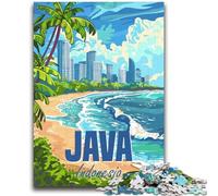 1000 Pieces Jigsaw Puzzles For Teens And Adults Java Island Indonesia Challenging To Complete But Fun And Humorous Birthday Present, Gifts, Wall Art (size 38x52cm)