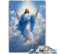 1000 Pieces Jigsaw Puzzles For Teens And Adults Jesus Art for And 14 Years And over Interesting Stress Reduction Gifts for Friends And Family 26x38cm