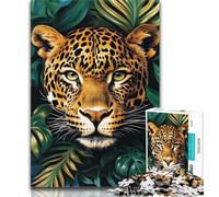 1000 Pieces Jigsaw Puzzles For Teens And Adults Jungle Cheetah Adult Jigsaw,Educational Games Wall Decoration Unique Birthday And Xmas Gifts (size 38x26cm)