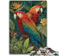 1000 Pieces Jigsaw Puzzles For Teens And Adults Jungle Parrot Puzzles,Educational Stress Relief Toy Great Gifts And Toys (26x38cm)
