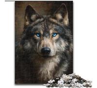 1000 Pieces Jigsaw Puzzles For Teens And Adults Jungle Wolf, Train Your Brain And Hands Unique Birthday And Gifts for Age 14+ (size 50x75cm)