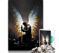 1000 Pieces Jigsaw Puzzles For Teens And Adults Knight Angel Teenager Puzzles,Educational Stress Relief Toy Great Gifts And Toys (size 38x26cm)