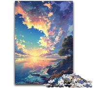 1000 Pieces Jigsaw Puzzles For Teens And Adults Landscape of The Most Beautiful for Age 14+ Intellectual Game Christmas Birthday Gifts 26x38cm