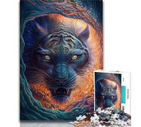 1000 Pieces Jigsaw Puzzles For Teens And Adults Lynx Teenager Puzzles,Educational Stress Relief Toy Great Gifts And Toys (size 38x26cm)