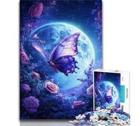 1000 Pieces Jigsaw Puzzles For Teens And Adults Magic Butterfly Teenager Puzzles,Toys Educational Games Stress Relieving Unique Birthday And Gifts (size 38x26cm)