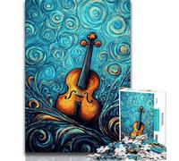 1000 Pieces Jigsaw Puzzles For Teens And Adults Magic Guitar,Challenging Game Toys for Is Ideal As A Gift for The Whole Family (38x26cm)